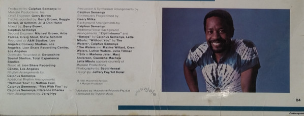 Caiphus Semenya - Listen To The Wind | Munjale (MUN 2002) - 4
