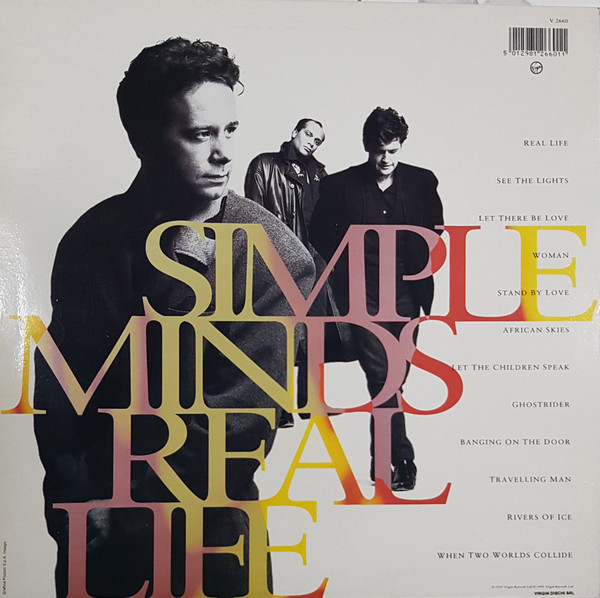 Simple Minds - Real Life | Virgin (V 2660) - 2
