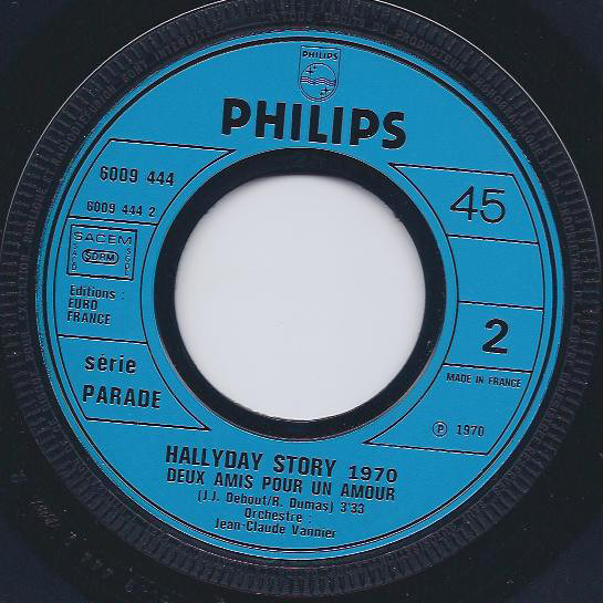 Johnny Hallyday - Hallyday Story 20 - 1970 | Philips (6009 444) - 4