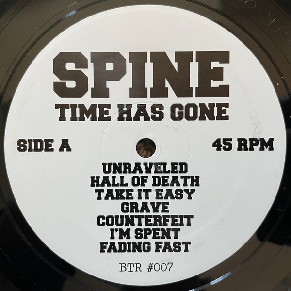 Spine - Time Has Gone | Bad Teeth Recordings (BTR #007) - 3 Spine - Time Has Gone | Bad Teeth Recordings (BTR #007) - 3