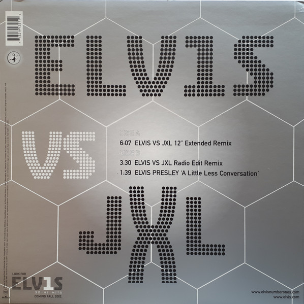 Elvis Presley Vs Junkie XL - A Little Less Conversation | RCA (74321 94357 1) - 2 Elvis Presley Vs Junkie XL - A Little Less Conversation | RCA (74321 94357 1) - 2