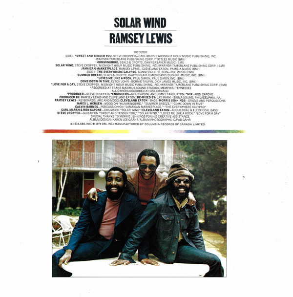 Ramsey Lewis - Solar Wind [Vinyl] | Columbia (KC 32897) - 2