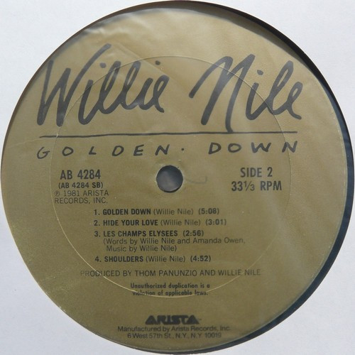 Willie Nile - Golden Down | Arista (AB 4284) - 4