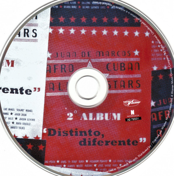 Afro-Cuban All Stars - Distinto, Diferente [CD] | World Circuit (A2 79501) - 3