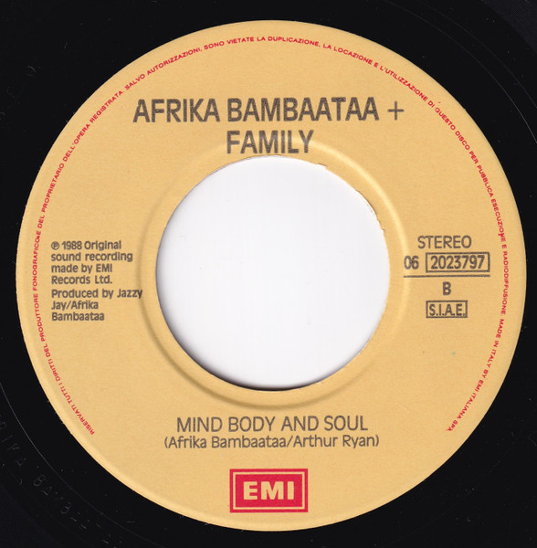 Afrika Bambaataa & Family Featuring UB40 - Reckless | EMI (06 2023797) - 4