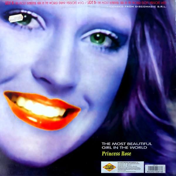 Princess Rose - The Most Beautiful Girl In The World | Max Music (NM873MX) - 2