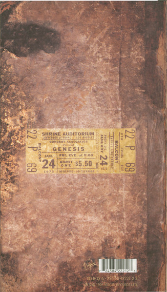 Genesis - Archive 1967-75 | Virgin (CD BOX 6) - 2 Genesis - Archive 1967-75 | Virgin (CD BOX 6) - 2