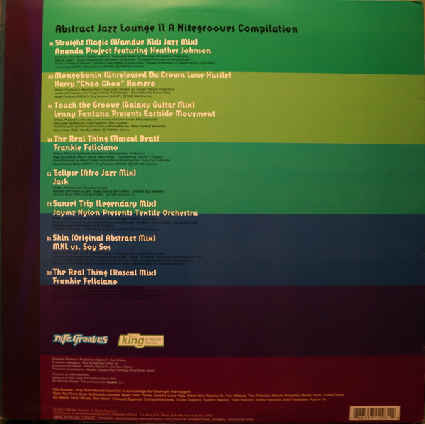 Various - Abstract Jazz Lounge II | Nite Grooves (KNG 93) - 2 Various - Abstract Jazz Lounge II | Nite Grooves (KNG 93) - 2