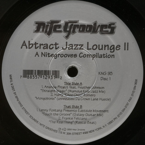 Various - Abstract Jazz Lounge II | Nite Grooves (KNG 93) - 3 Various - Abstract Jazz Lounge II | Nite Grooves (KNG 93) - 3