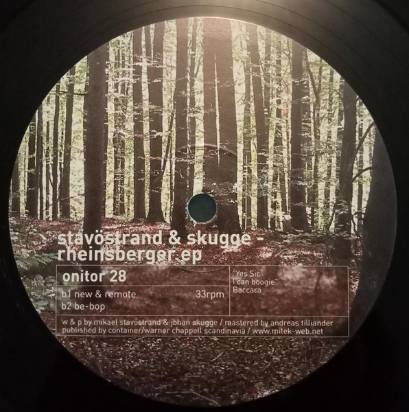Stavöstrand & Skugge - Rheinsberger EP | Onitor (ONITOR 28) - 2 Stavöstrand & Skugge - Rheinsberger EP | Onitor (ONITOR 28) - 2
