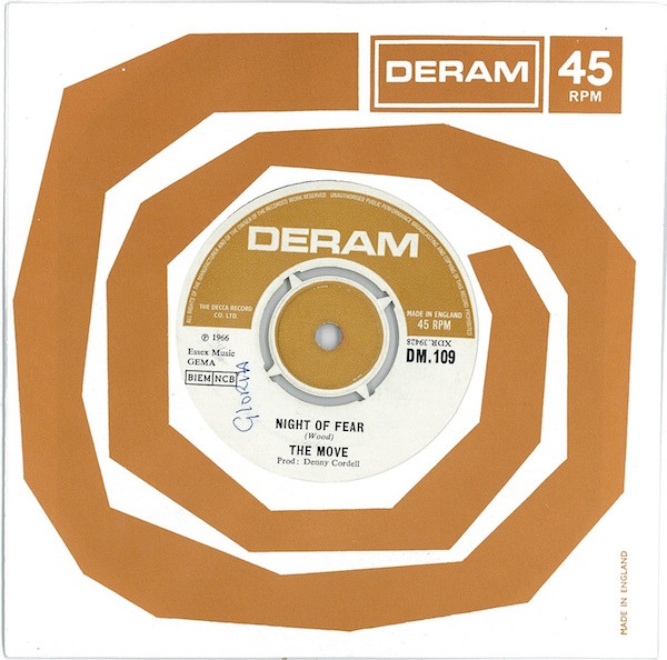 The Move - Night Of Fear | Deram (DM.109) - 3