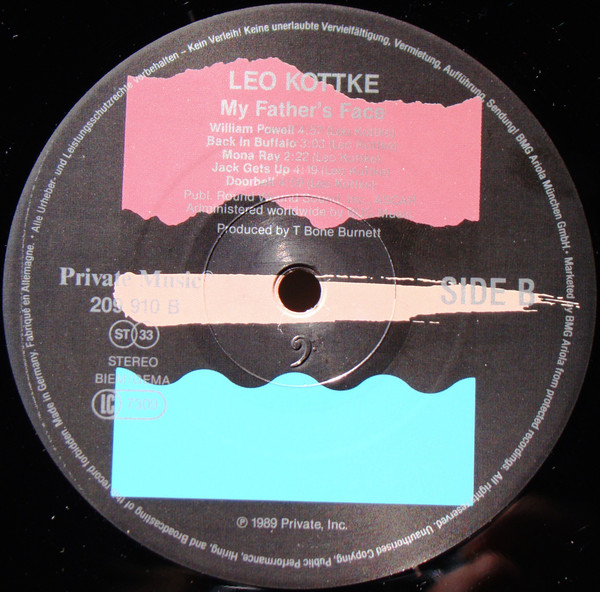 Leo Kottke - My Father's Face | Private Music (209 910) - 4