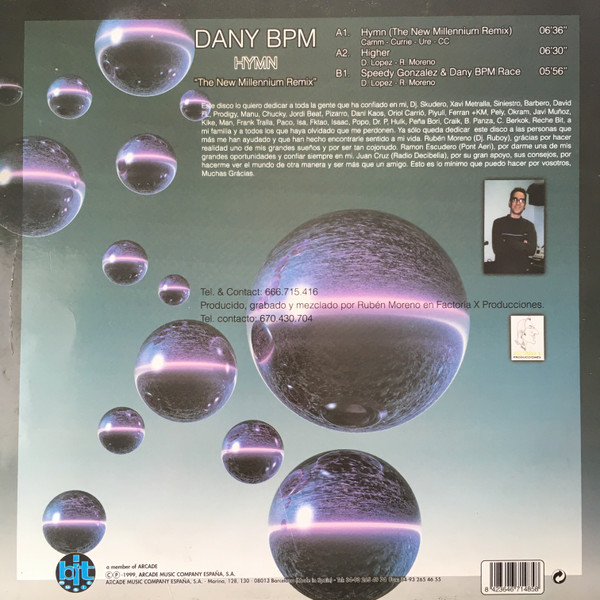 Dany BPM - Hymn "The New Millenium Remix" | Bit Music (71-485) - 2 Dany BPM - Hymn "The New Millenium Remix" | Bit Music (71-485) - 2