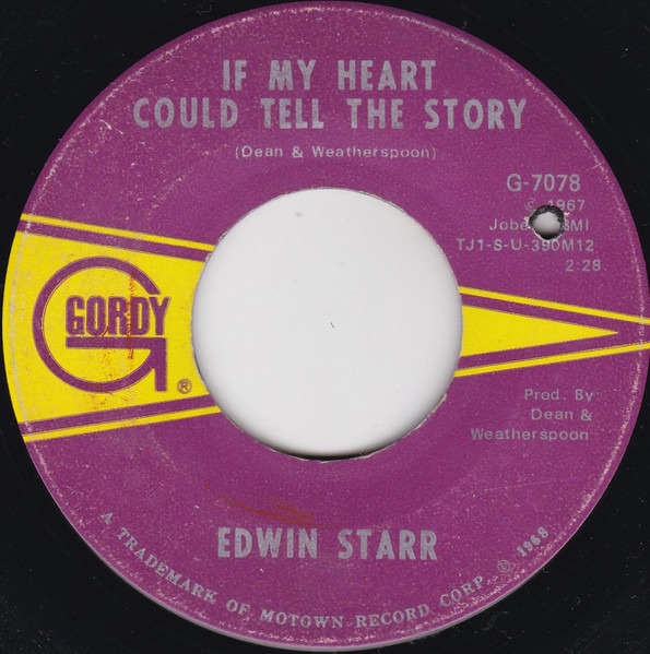 Edwin Starr - Way Over There / If My Heart Could Tell The Story | Gordy (G-7078) - 2