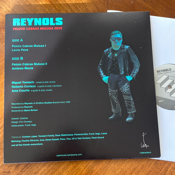 Reynols - Peloto Cabras Mulusa Olve [Vinyl] | Calar Music (CAMUS 33015) - 4
