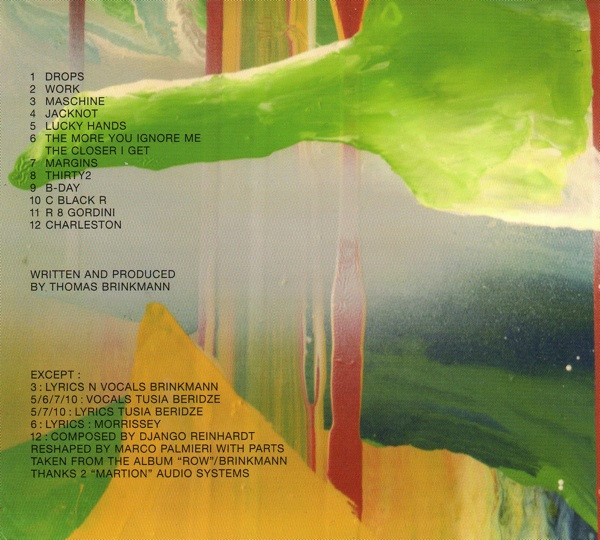 Thomas Brinkmann - Lucky Hands | Max Ernst (max.E. CD9) - 4