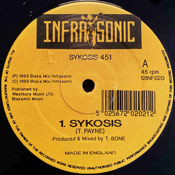 Sykosis 451 - Sykosis | Infrasonic (12INF020)