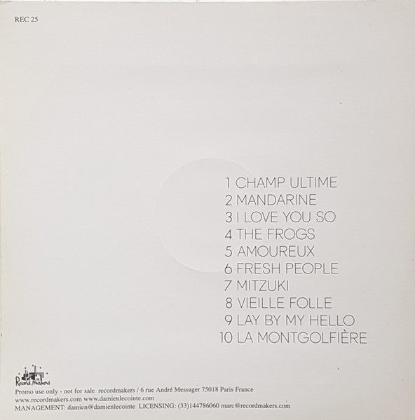 Damien - L'Art Du Disque | Record Makers (REC 25) - 2