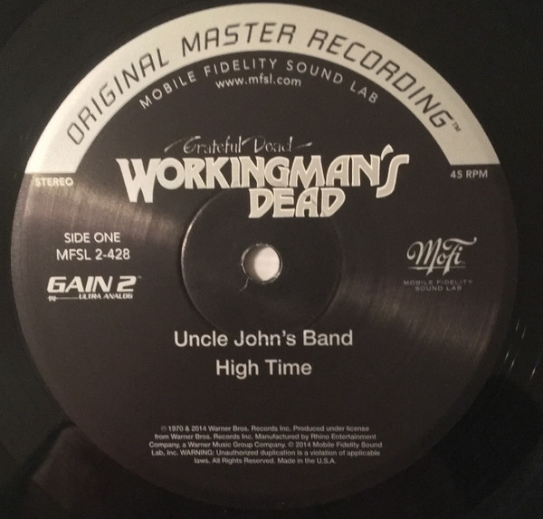 The Grateful Dead - Workingman's Dead | Mobile Fidelity Sound Lab (MFSL 2-428) - 4