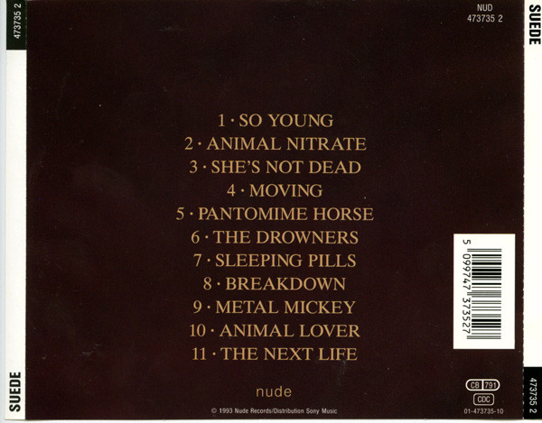 Suede - Suede | Nude Records (NUD 473735 2) - 2