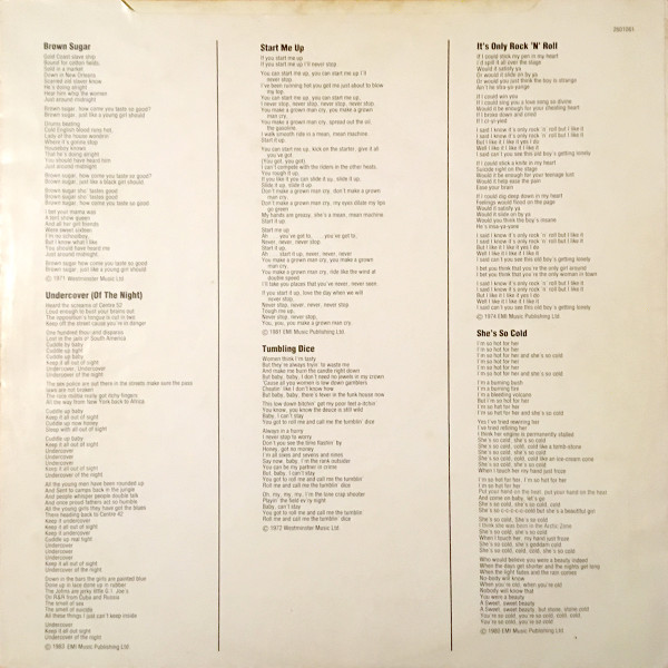 The Rolling Stones - Rewind (1971-1984) | Rolling Stones Records (2601061) - 2 The Rolling Stones - Rewind (1971-1984) | Rolling Stones Records (2601061) - 2