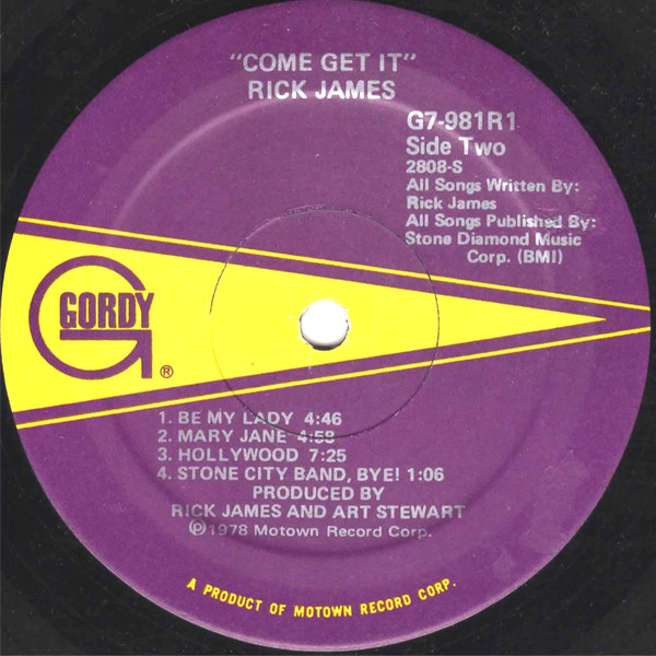 Rick James - Come Get It! | Gordy (G7-981R1) - 4 Rick James - Come Get It! | Gordy (G7-981R1) - 4