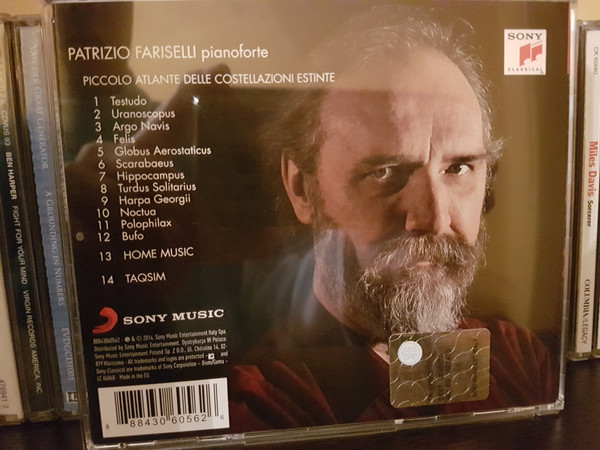 Patrizio Fariselli - Piccolo Atlante Delle Costellazioni Estinte | Sony Classical (8843060562) - 3