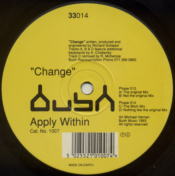 Apply Within - Change | Bush (1007)