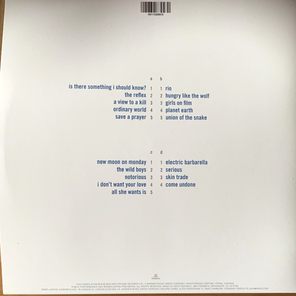 Duran Duran - Greatest | Parlophone (5021732638373) - 3 Duran Duran - Greatest | Parlophone (5021732638373) - 3