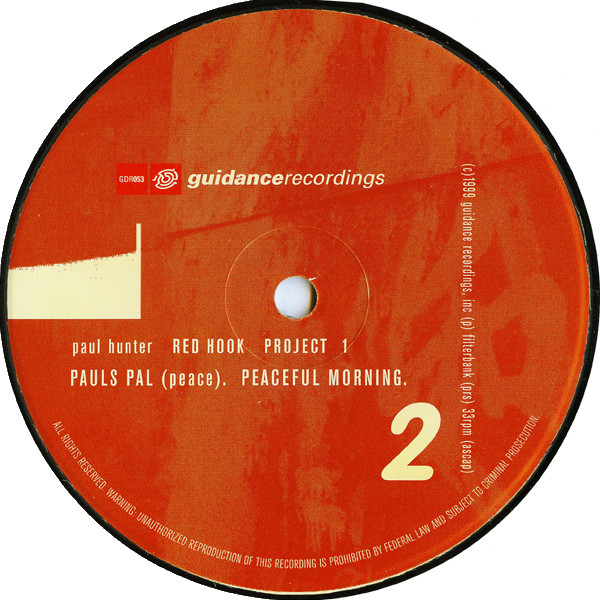 Paul Hunter - Red Hook Project 1 | Guidance Recordings (GDR053)