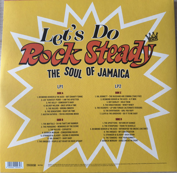 Various - Let's Do Rock Steady - The Soul Of Jamaica | Trojan Records (TJDLP617) - 2 Various - Let's Do Rock Steady - The Soul Of Jamaica | Trojan Records (TJDLP617) - 2