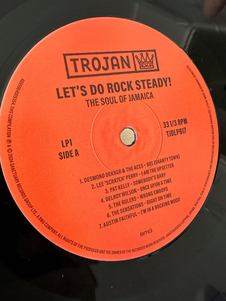 Various - Let's Do Rock Steady - The Soul Of Jamaica | Trojan Records (TJDLP617) - 4 Various - Let's Do Rock Steady - The Soul Of Jamaica | Trojan Records (TJDLP617) - 4