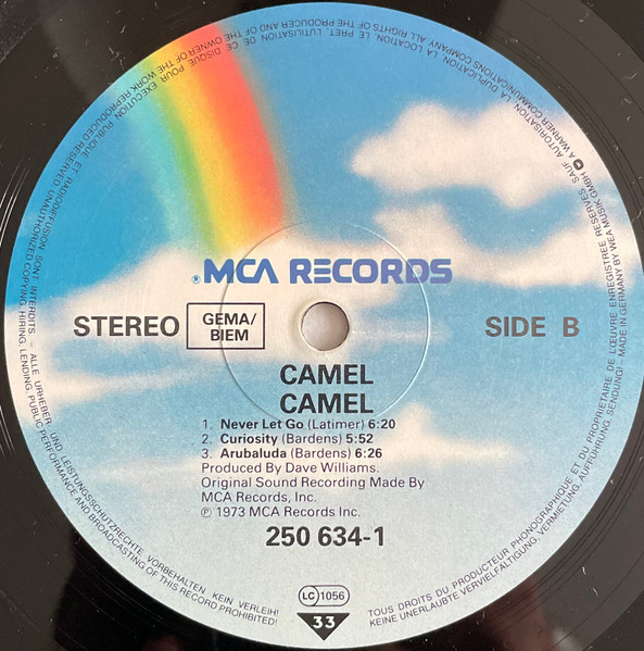 Camel - Camel | MCA Records (250 634-1) - 4 Camel - Camel | MCA Records (250 634-1) - 4