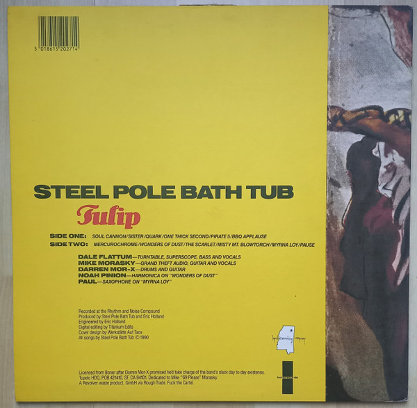 Steel Pole Bath Tub - Tulip | Tupelo Recording Company (TUPLP 27) - 2 Steel Pole Bath Tub - Tulip | Tupelo Recording Company (TUPLP 27) - 2