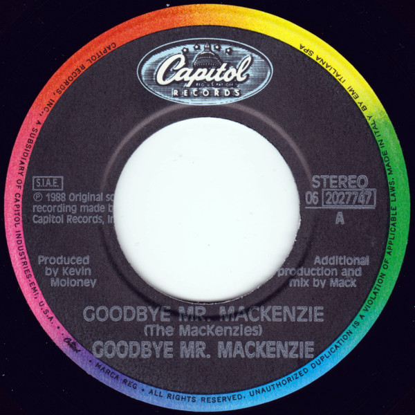 Goodbye Mr. Mackenzie - Goodbye Mr. Mackenzie | Capitol Records (06 2027747) - 3