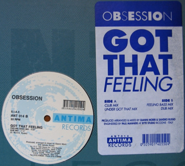 Obsession - Got That Feeling | Antima Records (ANT 014)