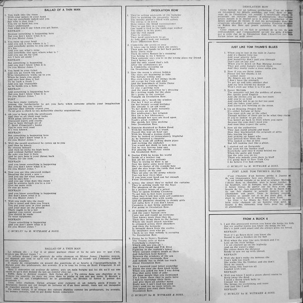 Bob Dylan - Highway 61 Revisited | CBS (62572) - 2