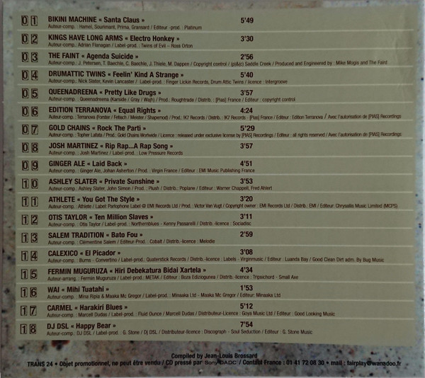 Various - Trans Musicales 2002 Rennes France | Trans Musicales De Rennes (TRANS 24) - 4