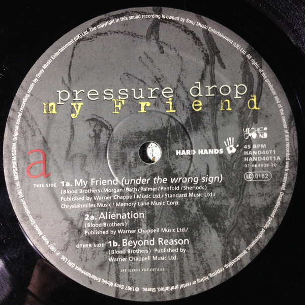 Pressure Drop - My Friend | Hard Hands (HAND40T1) - 3