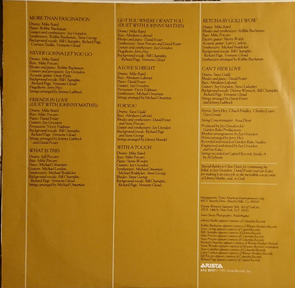 Dionne Warwick - Friends In Love | Arista (ARS 39147) - 4 Dionne Warwick - Friends In Love | Arista (ARS 39147) - 4