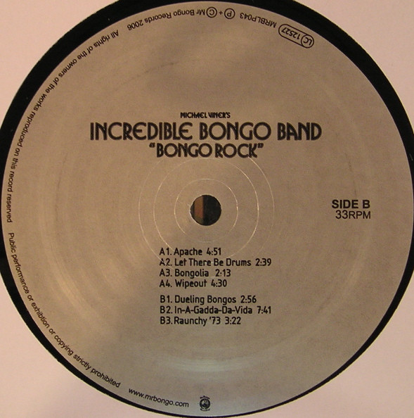 The Incredible Bongo Band - Bongo Rock | Mr Bongo (MRBLP043) - 4