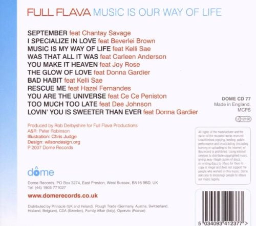 Full Flava - Music Is Our Way Of Life | Dome Records (DOME CD 77) - 2