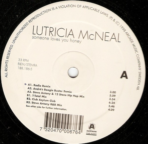 Lutricia McNeal - Someone Loves You Honey | CNR Music (188.186-5)