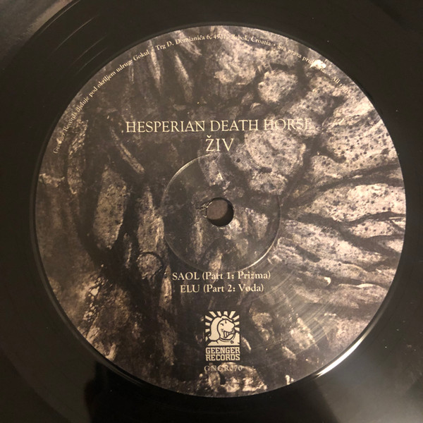 Hesperian Death Horse - Živ | Geenger Records (GNGR070) - 4 Hesperian Death Horse - Živ | Geenger Records (GNGR070) - 4