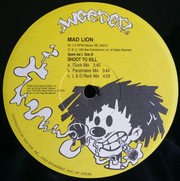 Mad Lion - Girlzz / Shoot To Kill | Weeded (NE 20072) - 2 Mad Lion - Girlzz / Shoot To Kill | Weeded (NE 20072) - 2