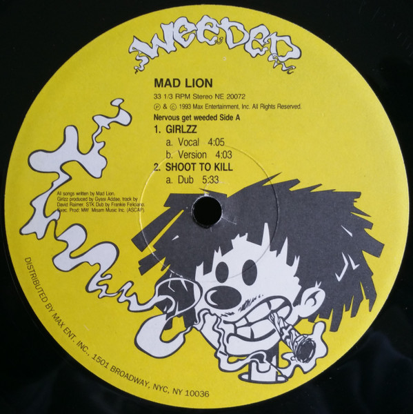 Mad Lion - Girlzz / Shoot To Kill | Weeded (NE 20072)