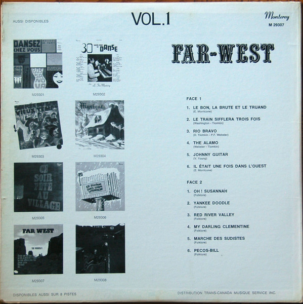 The Wichita's Orchestra - Far West, Vol.1 | Monterey (M-29307) - 2 The Wichita's Orchestra - Far West, Vol.1 | Monterey (M-29307) - 2