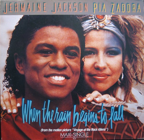 Jermaine Jackson & Pia Zadora - When The Rain Begins To Fall | Arista (03.601497.27) - main