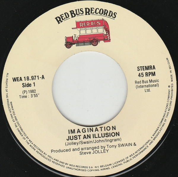 Imagination - Just An Illusion | Red Bus Records (WEA 18971) - 3