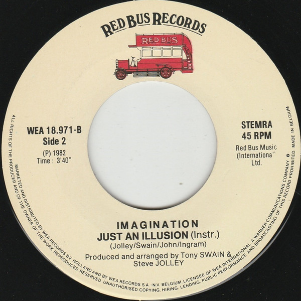 Imagination - Just An Illusion | Red Bus Records (WEA 18971) - 4